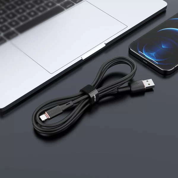 Кабель Acefast C2-02 UBC-A to Lighting zinc alloy charging [Black]
